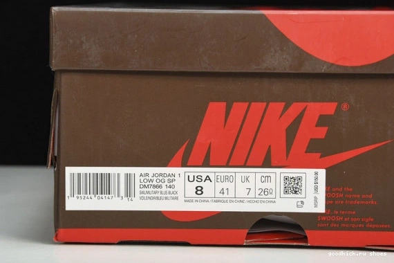 OG 1 TRAVIS SP  DM7866--140 SCOTT DM7866--140 RETRO  LOW JORDAN 0420